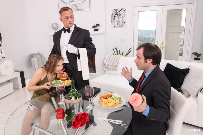 Dinner - Awkward Dinner Date! - Porn Foolery